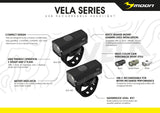 MOON 200-VELA 200LM HEADLIGHT