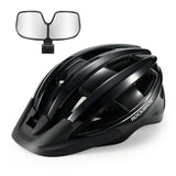 Bike Helmet with Photochromic Visor USB Rechargeable Tail Light