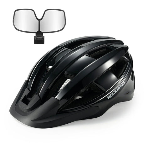 Bike Helmet with Photochromic Visor USB Rechargeable Tail Light