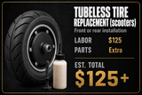 E-Bike Tube & Tire Replacement