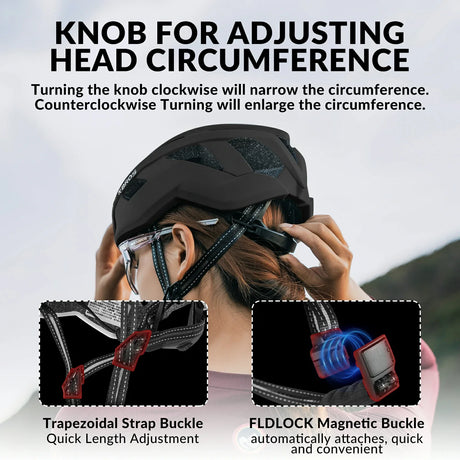 ROCKBROS LK-11 Cycling Helmet Integrated Adjustable Shockproof MTB Road Unisex