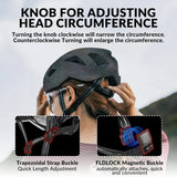 ROCKBROS LK-11 Cycling Helmet Integrated Adjustable Shockproof MTB Road Unisex
