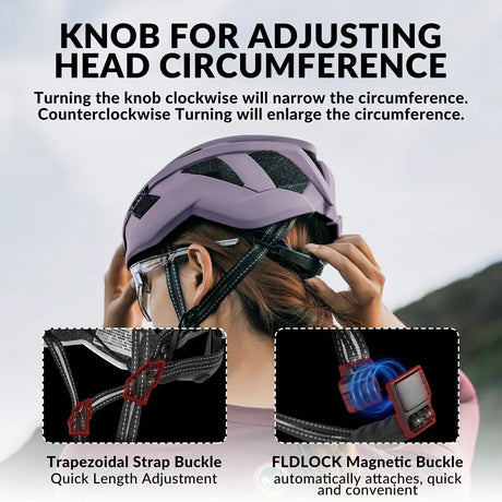 ROCKBROS LK-11 Cycling Helmet Integrated Adjustable Shockproof MTB Road Unisex